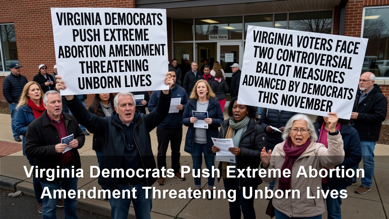Virginia Democrats Push Extreme Abortion Amendment Threatening Unborn Lives