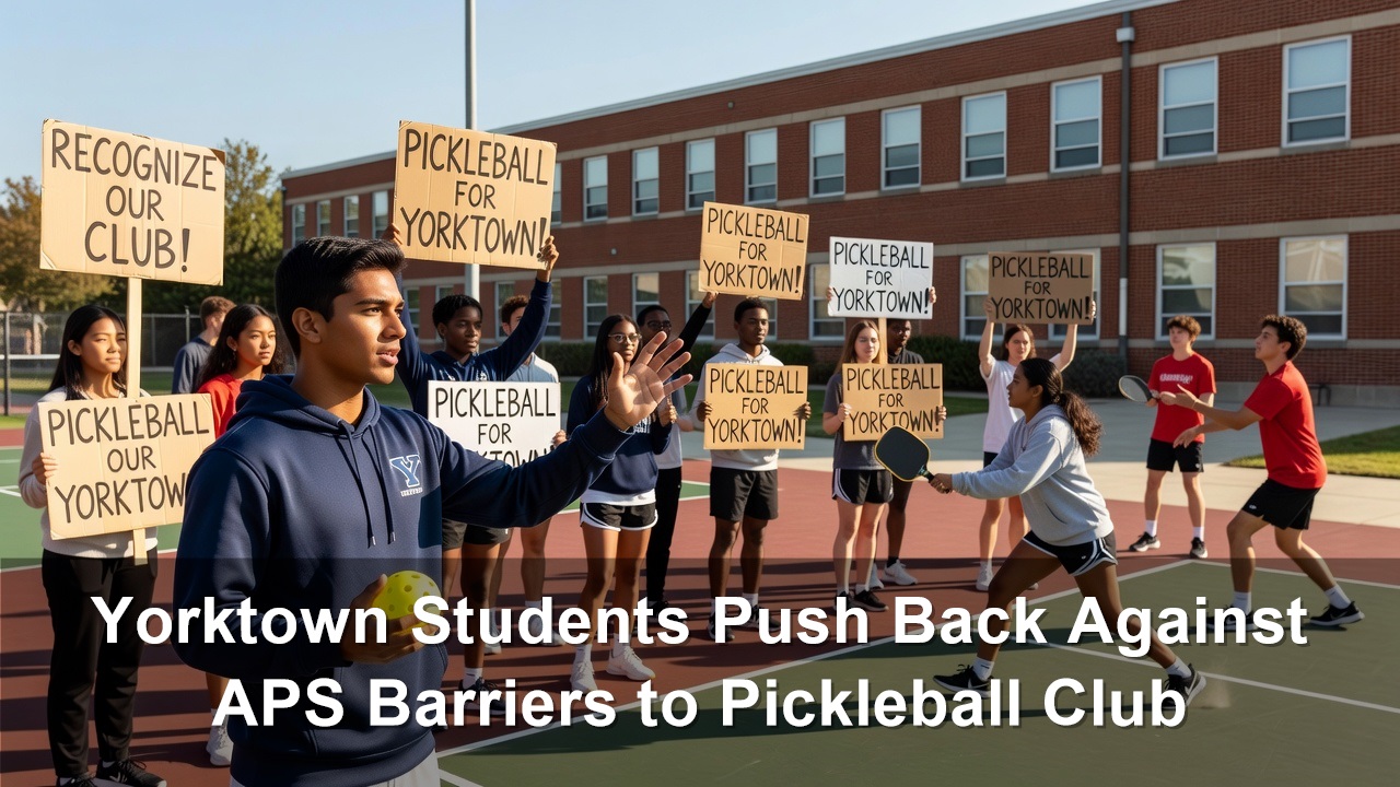 Yorktown Students Push Back Against Arlington School Barriers to Pickleball Club