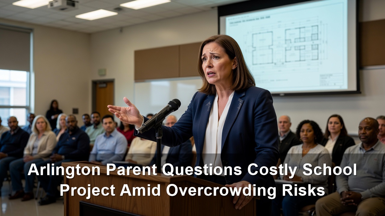 Arlington Parent Questions Costly School Project Amid Overcrowding Risks