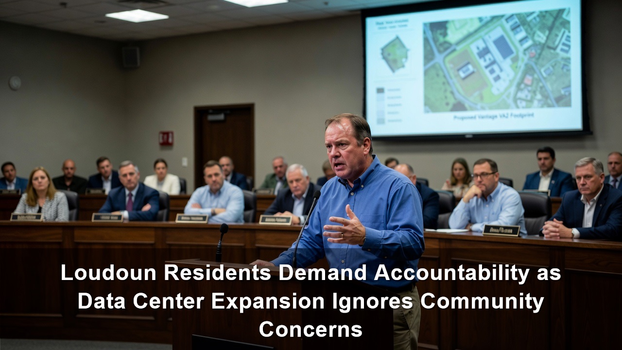 Loudoun Residents Demand Accountability as Data Center Expansion Ignores Community Concerns