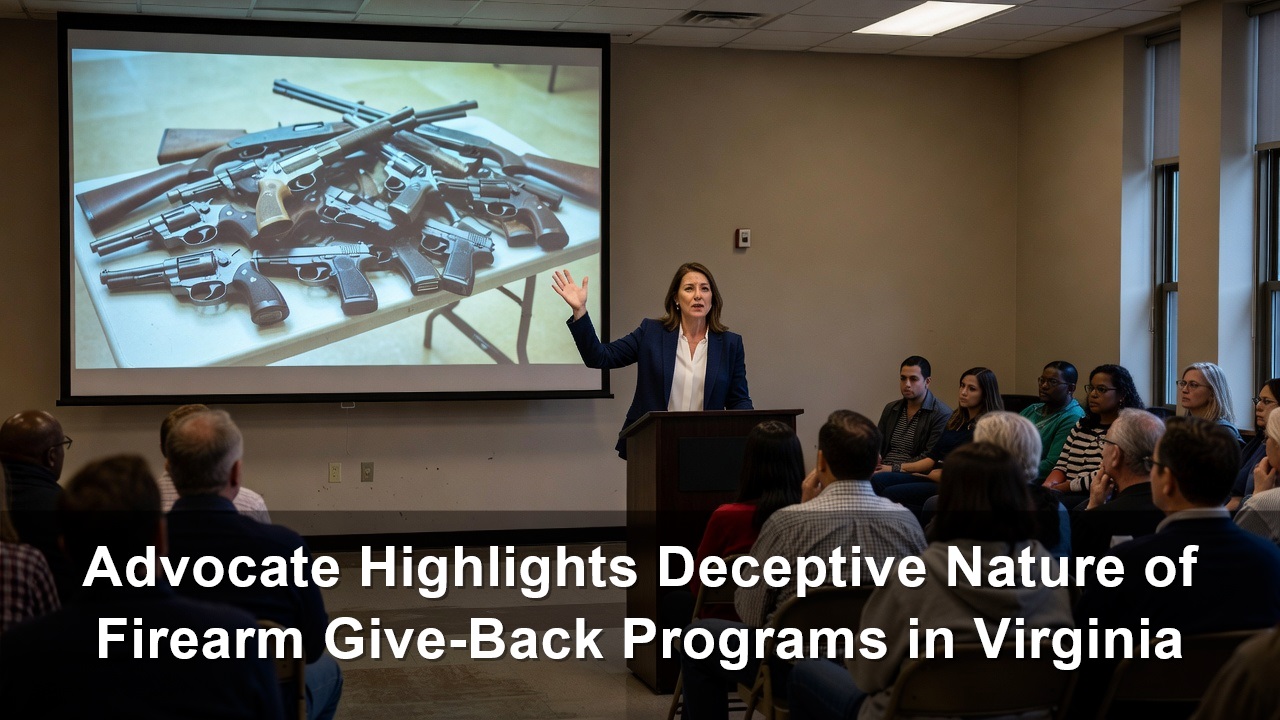 Advocate Highlights Deceptive Nature of Firearm Buy-Back Programs in Virginia