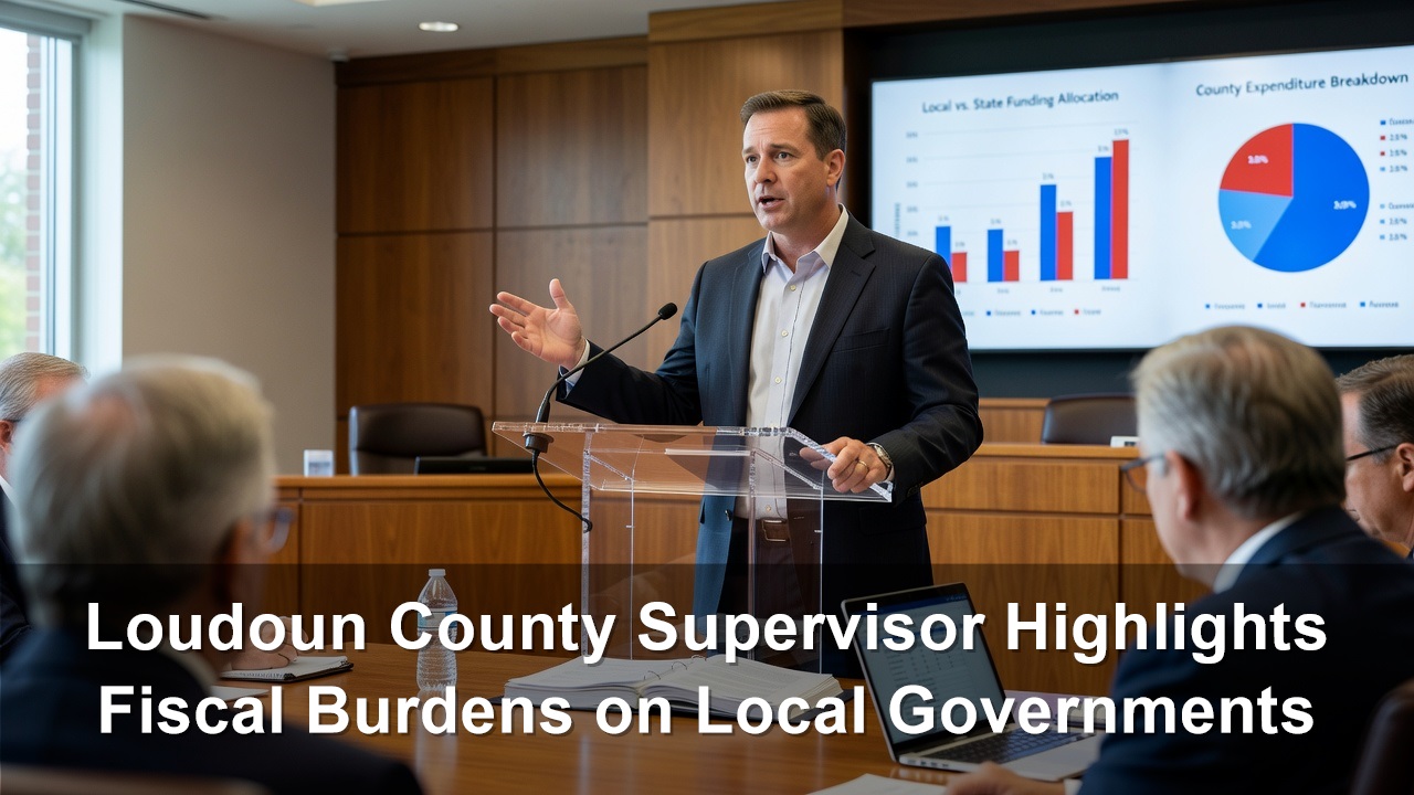 Loudoun County Supervisor Matt Letourneau Highlights Fiscal Burdens on Local Governments