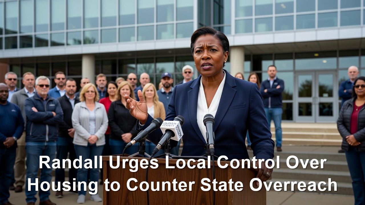 Phyllis Randall Urges Local Control Over Housing to Counter State Overreach