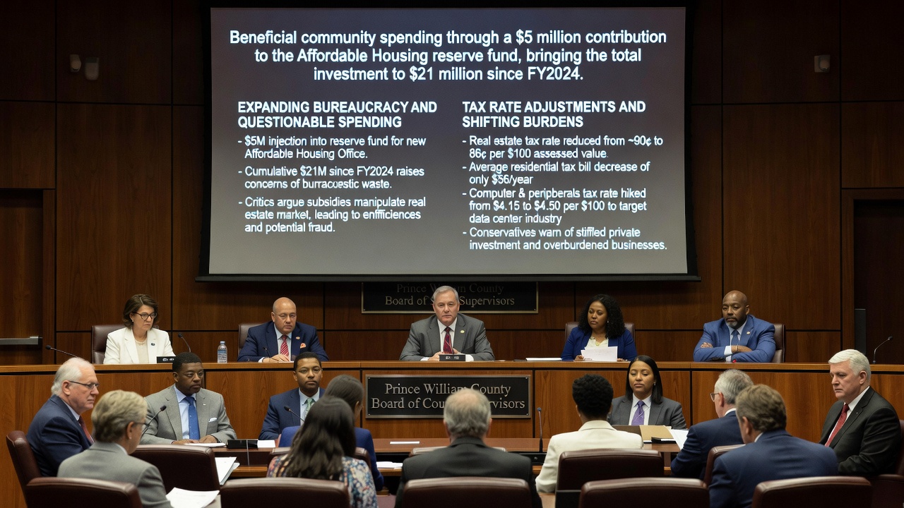 Prince William County Funnels Millions into Housing Bureaucracy as Taxpayers Shoulder the Burden