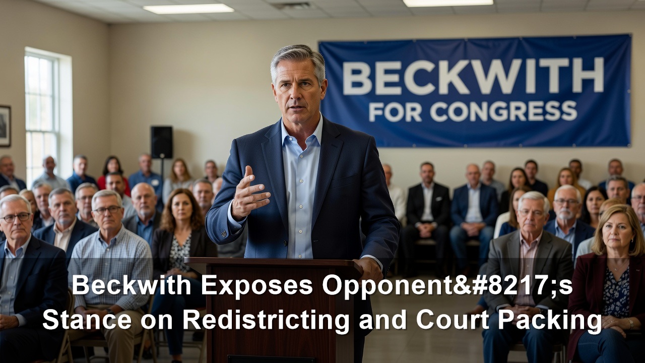 Dave Beckwith Exposes Opponent’s Stance on Redistricting and Court Packing