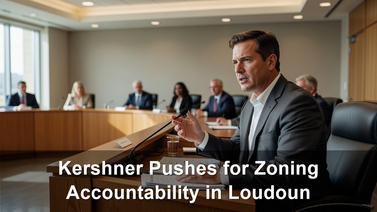 Caleb Kershner Pushes for Zoning Accountability in Loudoun