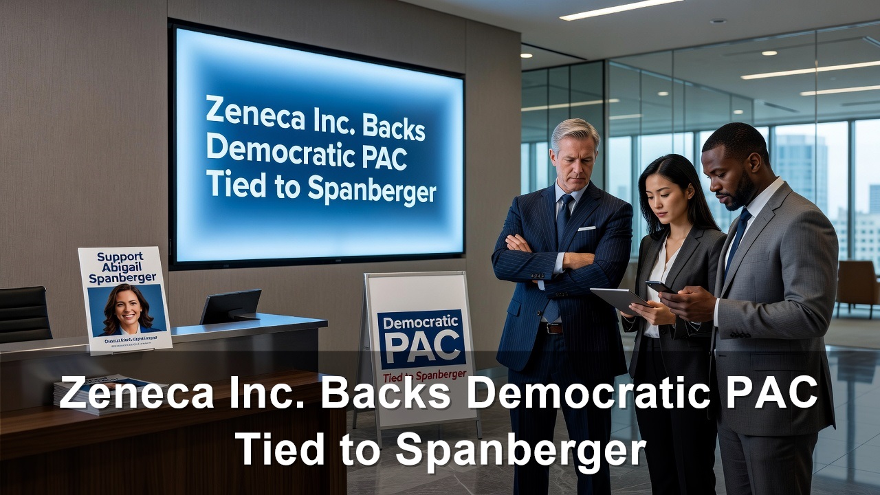 Zeneca Inc. Backs Democratic PAC Tied to Spanberger