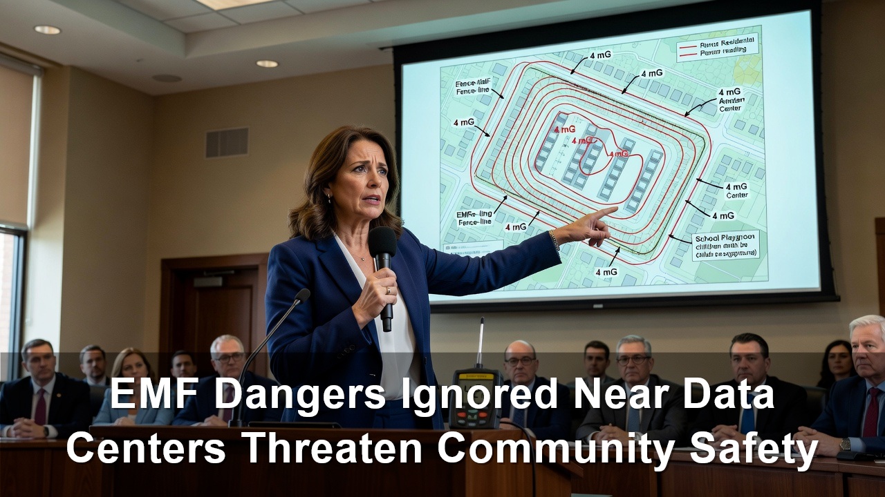 EMF Dangers Ignored Near Data Centers Threaten Community Safety