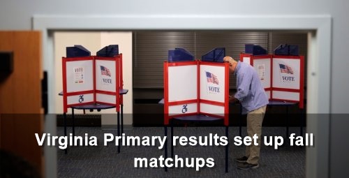 Virginia Primary results set up fall matchups