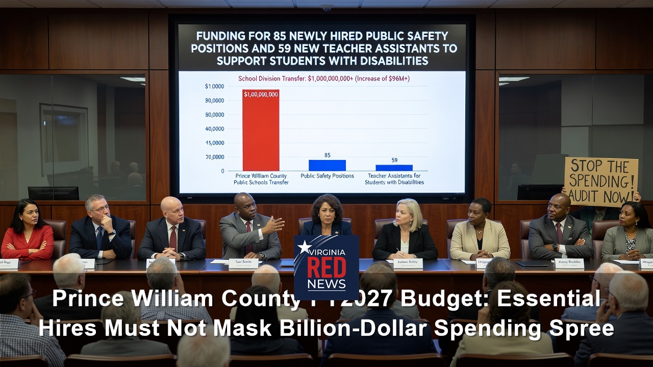 Prince William County FY2027 Budget: Essential Hires Must Not Mask Billion-Dollar Spending Spree