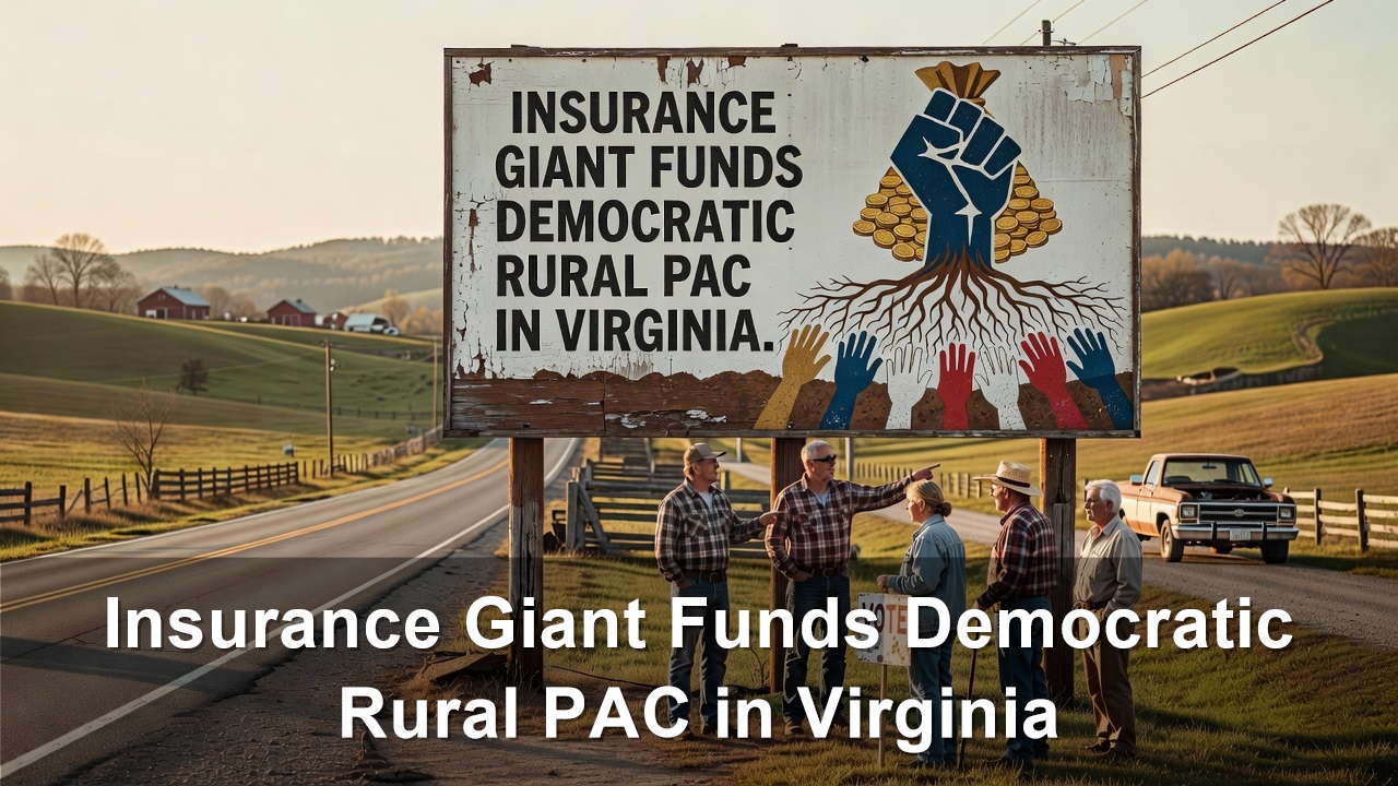 Insurance Giant Blue Cross Blue Shield Funds Democratic Rural PAC in Virginia