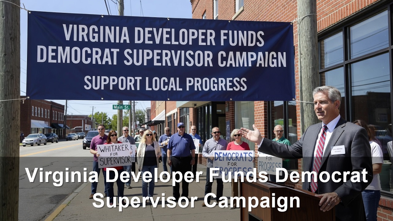 Virginia Developer David Cloak Funds Democrat Supervisor Campaign