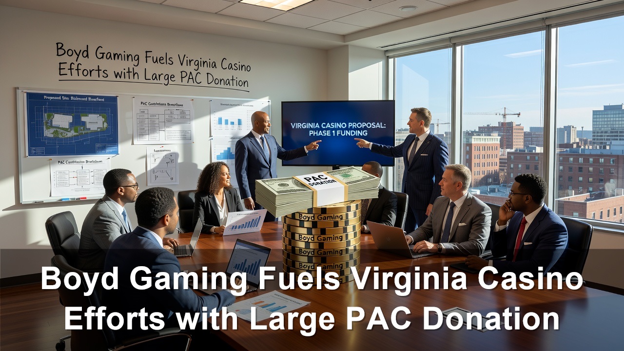 Boyd Gaming Fuels Virginia Casino Efforts with Large PAC Donation