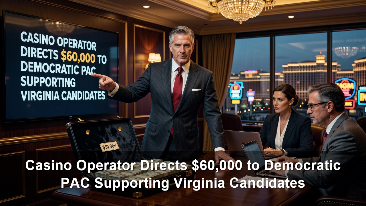 Casino Operator Directs $60,000 to Democratic PAC Supporting Virginia Candidates