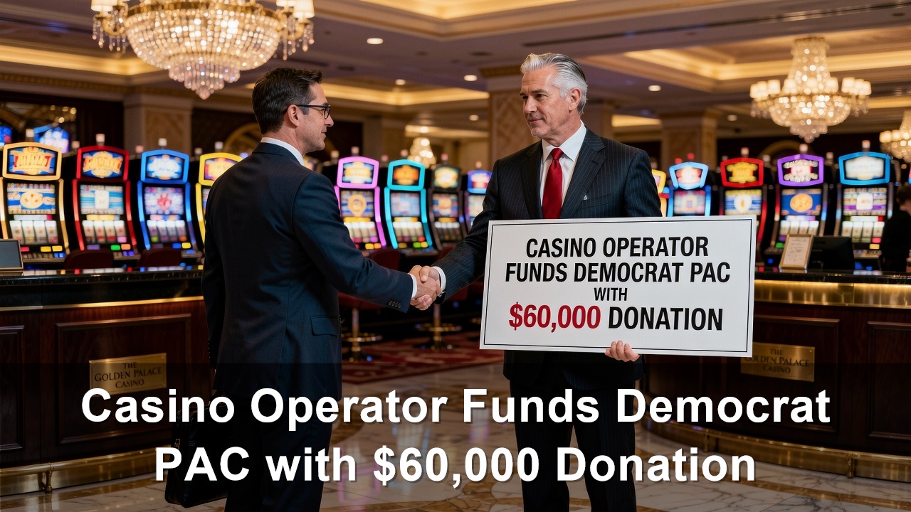 Casino Operator Funds Democrat PAC with $60,000 Donation