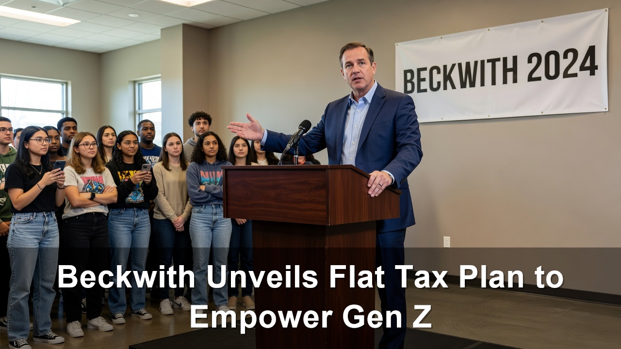 David Beckwith Unveils Flat Tax Plan to Empower Gen Z
