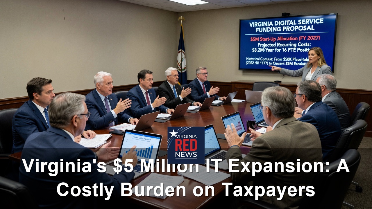 Virginia’s $5 Million IT Expansion: A Costly Burden on Taxpayers