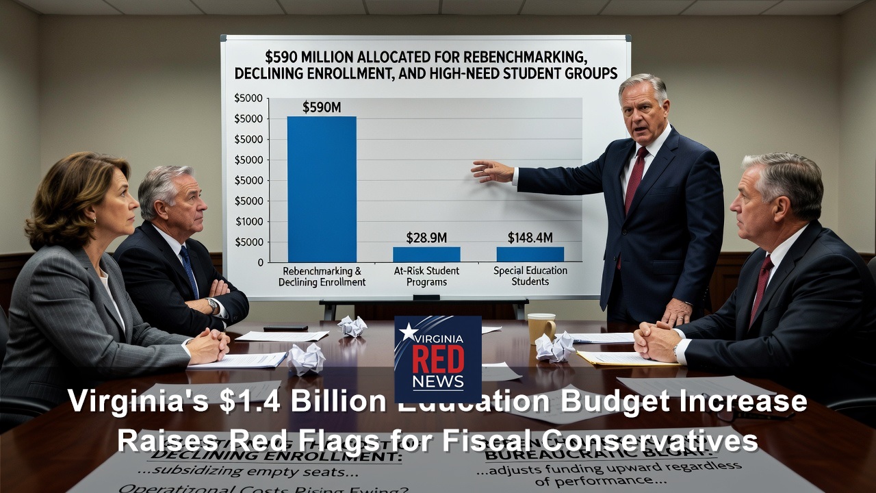 Virginia’s $1.4 Billion Education Budget Increase Raises Red Flags for Fiscal Conservatives