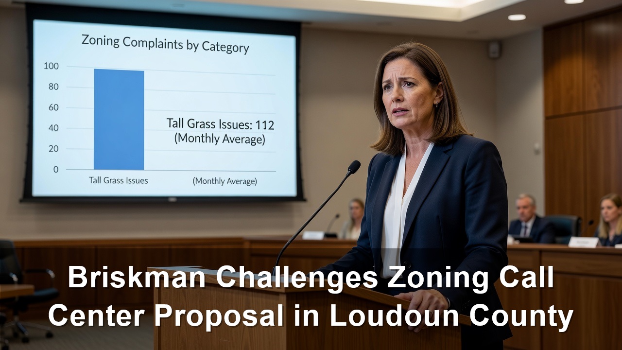 Juli Briskman Challenges Zoning Call Center Proposal in Loudoun County