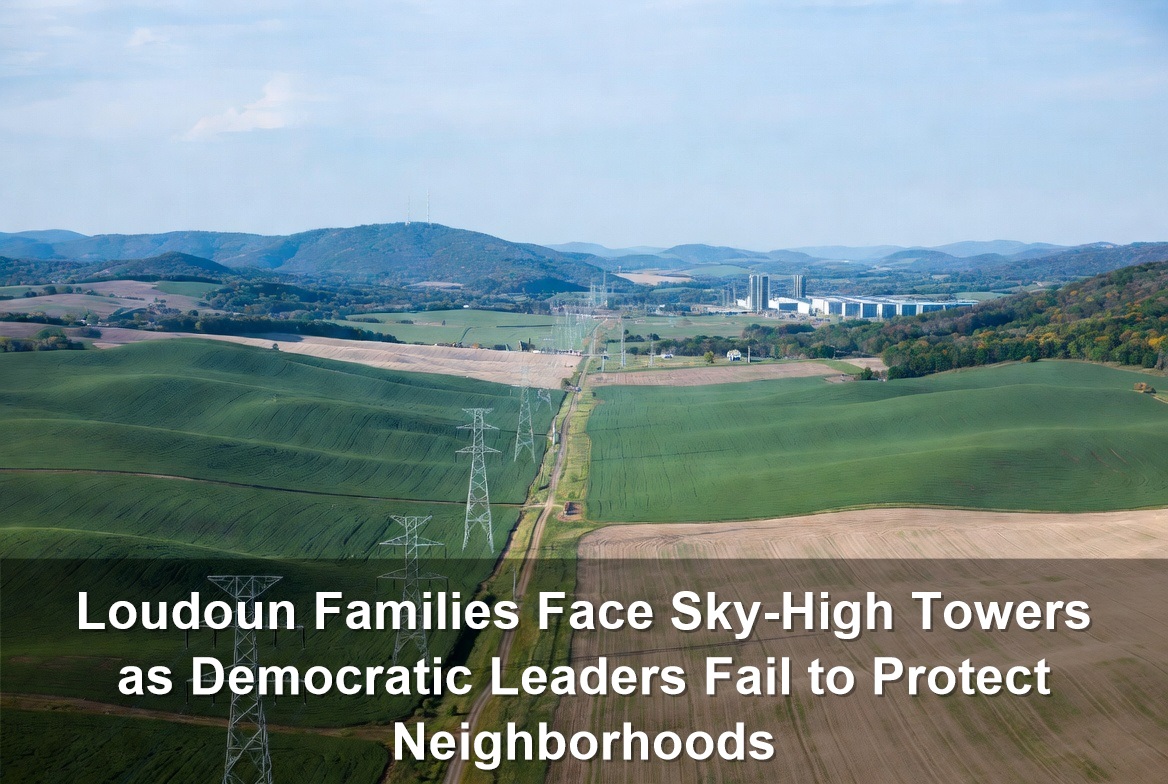 Loudoun Families Face Sky-High Towers as Democratic Leaders Fail to Protect Neighborhoods