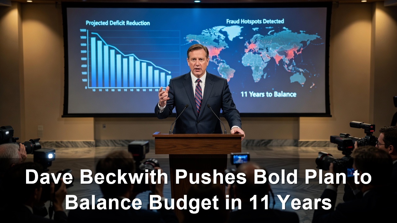Dave Beckwith Pushes Bold Plan to Balance Budget in 11 Years