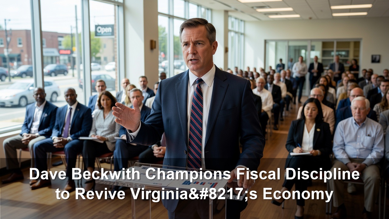 Dave Beckwith Champions Fiscal Discipline to Revive Virginia’s Economy