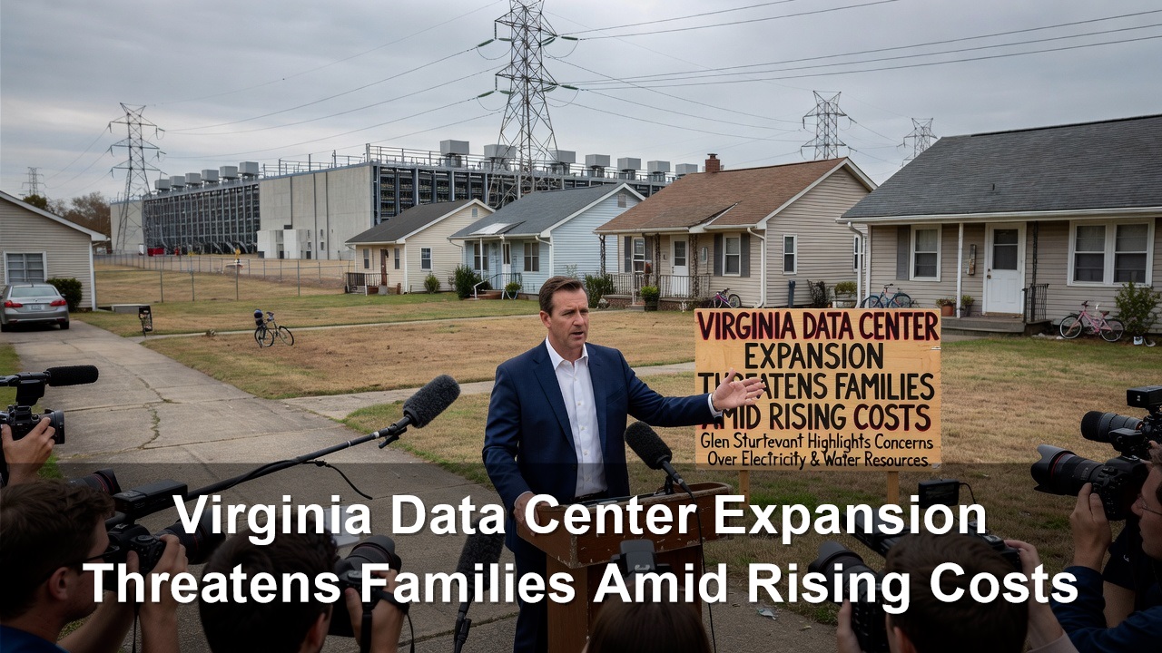Virginia Data Center Expansion Threatens Families Amid Rising Costs
