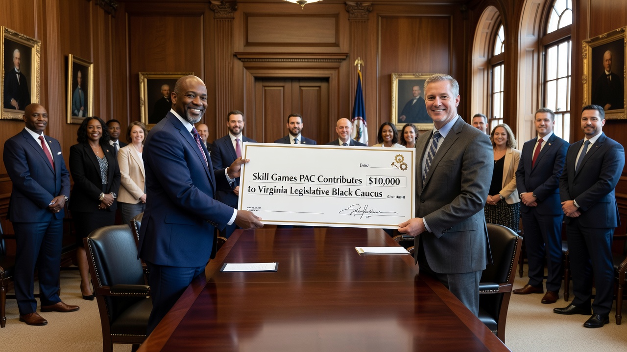 Skill Games PAC Contributes $10,000 to Virginia Legislative Black Caucus