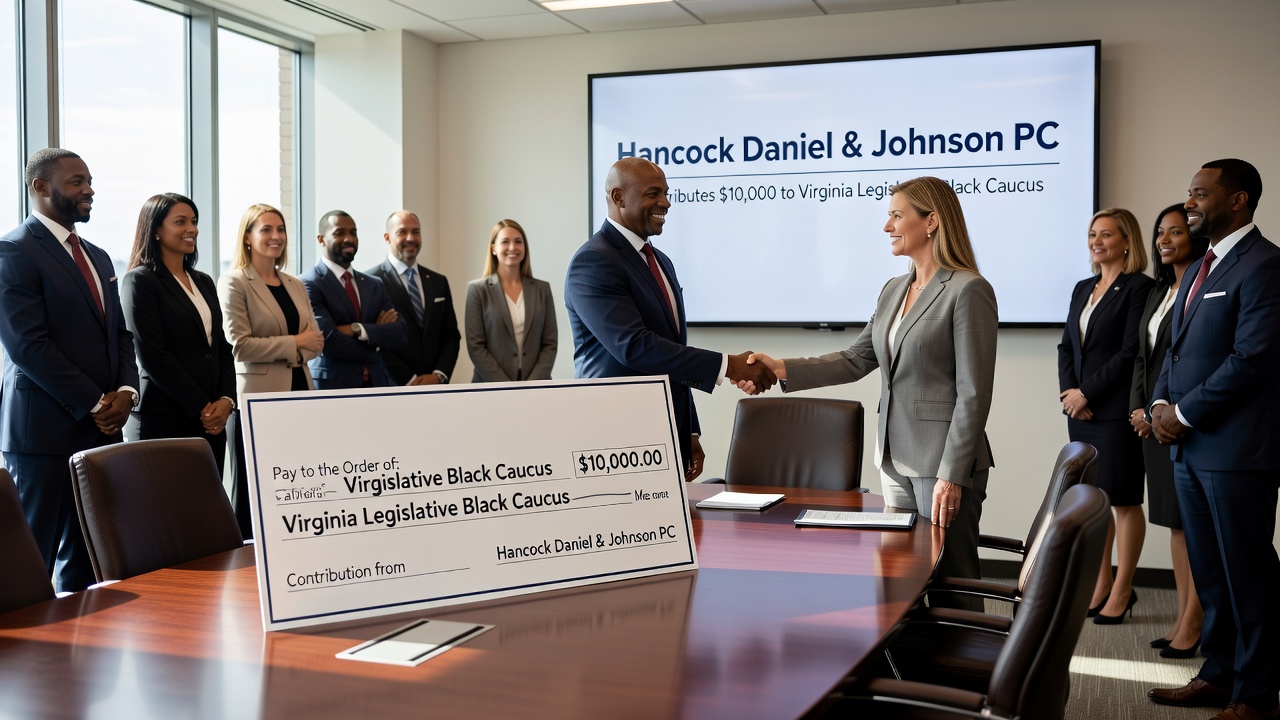 Healthcare Law Firm Hancock Daniel & Johnson PC Contributes $10,000 to Virginia Legislative Black Caucus