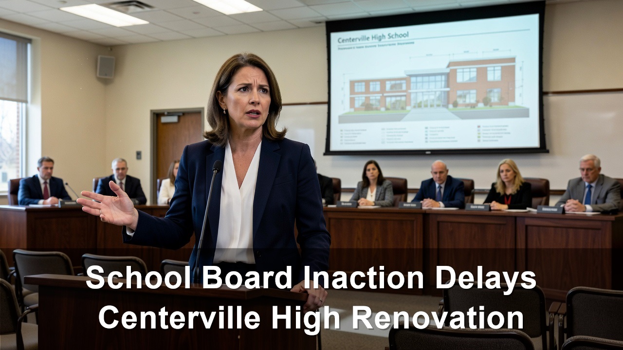 Fairfax School Board Inaction Delays Centerville High Renovation