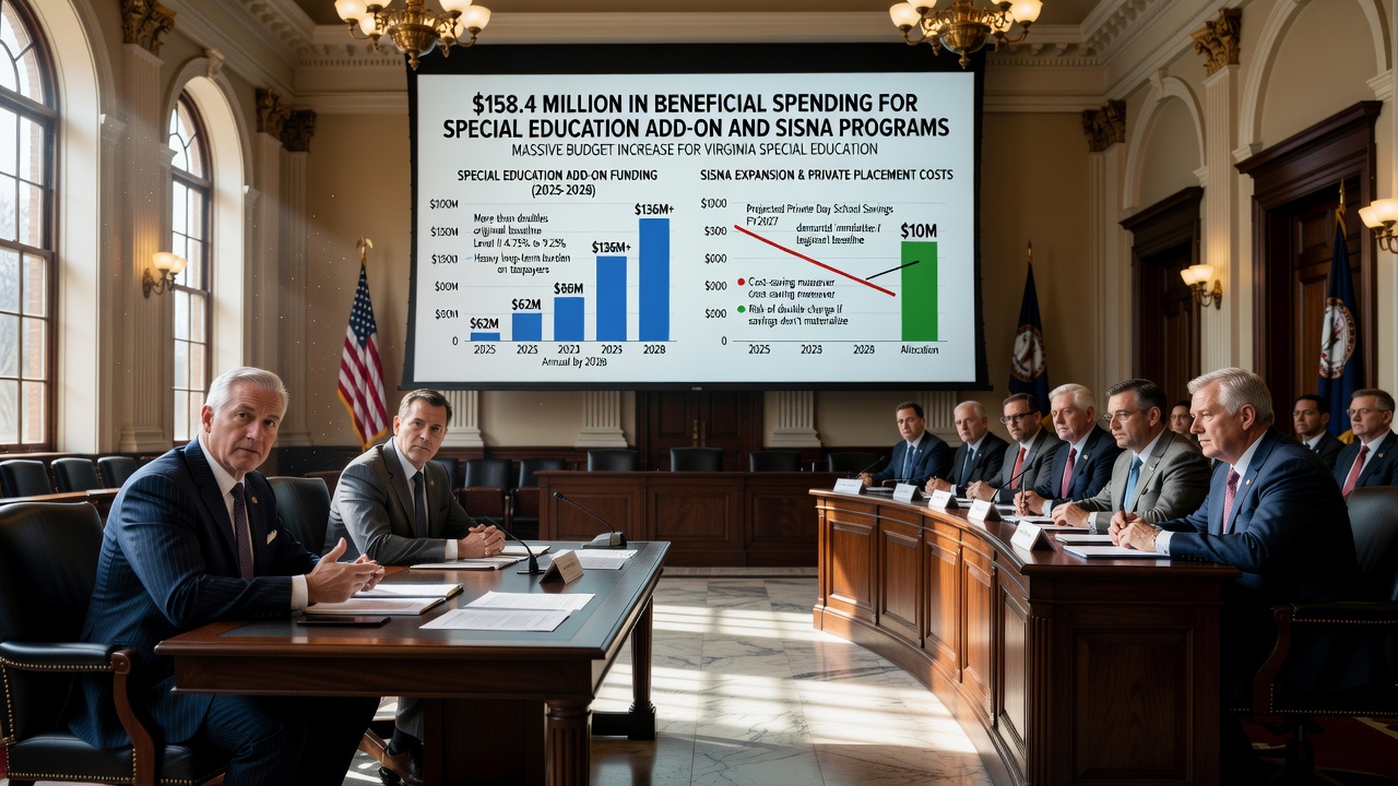 Virginia Budget Proposals Spark Conservative Calls for Strict Oversight on $158.4 Million Special Education Expansion