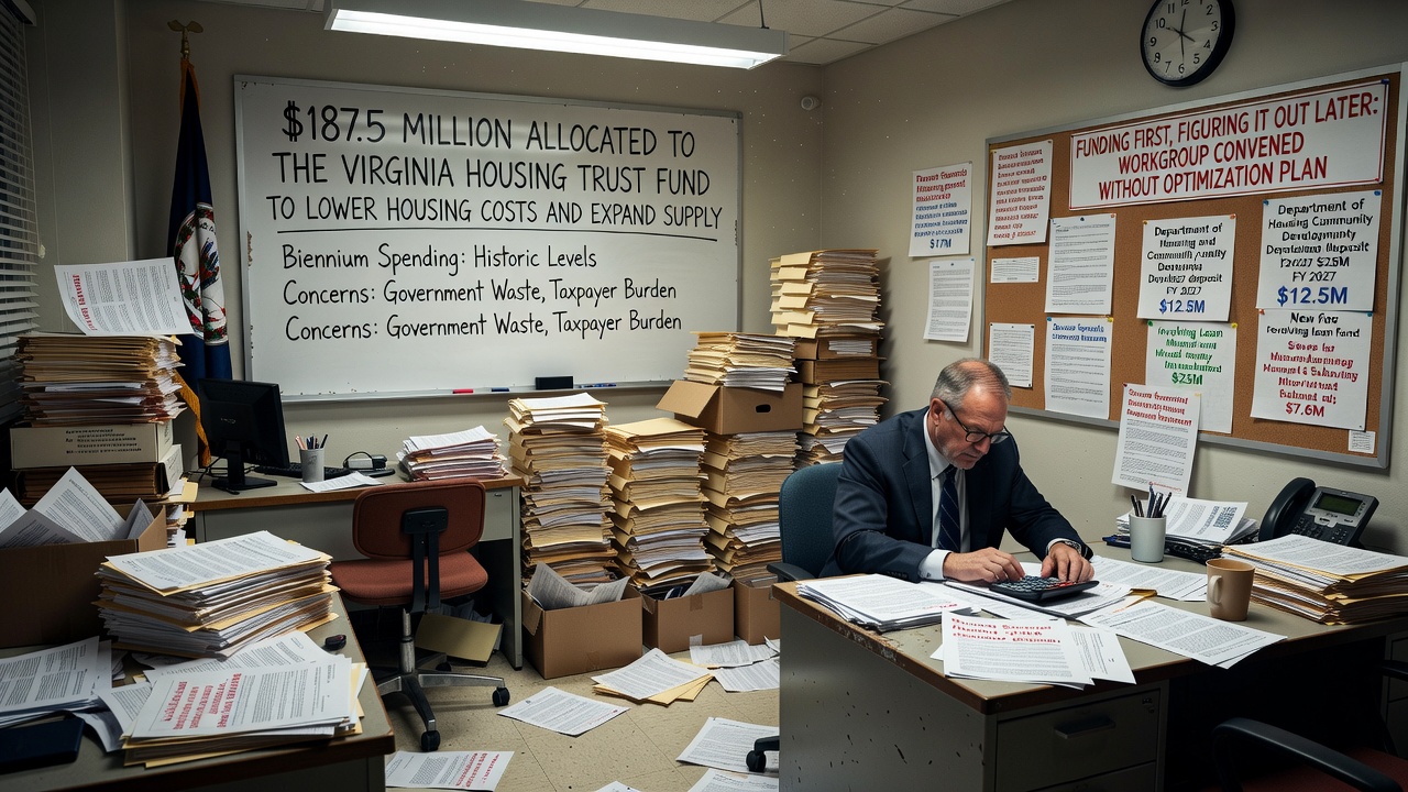 Historic $187.5 Million Housing Allocation Raises Serious Questions About Taxpayer Burden in Virginia