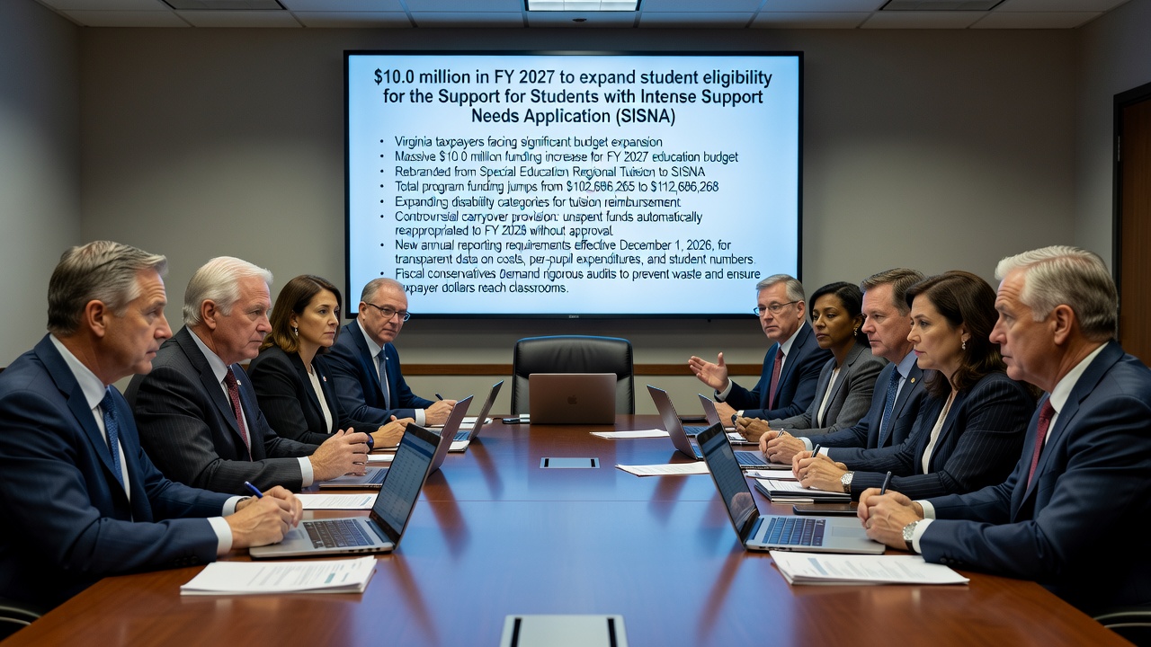 Virginia Taxpayers on the Hook for $10 Million Expansion of Renamed Special Education Bureaucracy