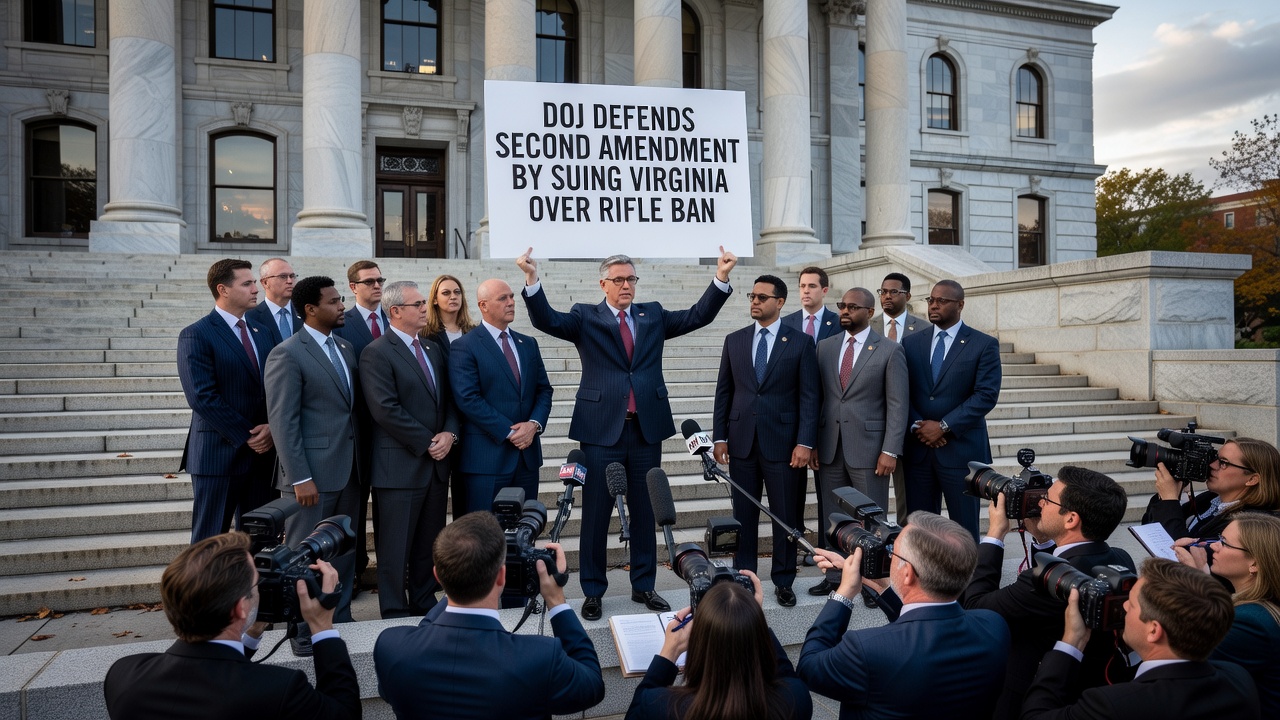 DOJ Defends Second Amendment by Suing Virginia Over Rifle Ban