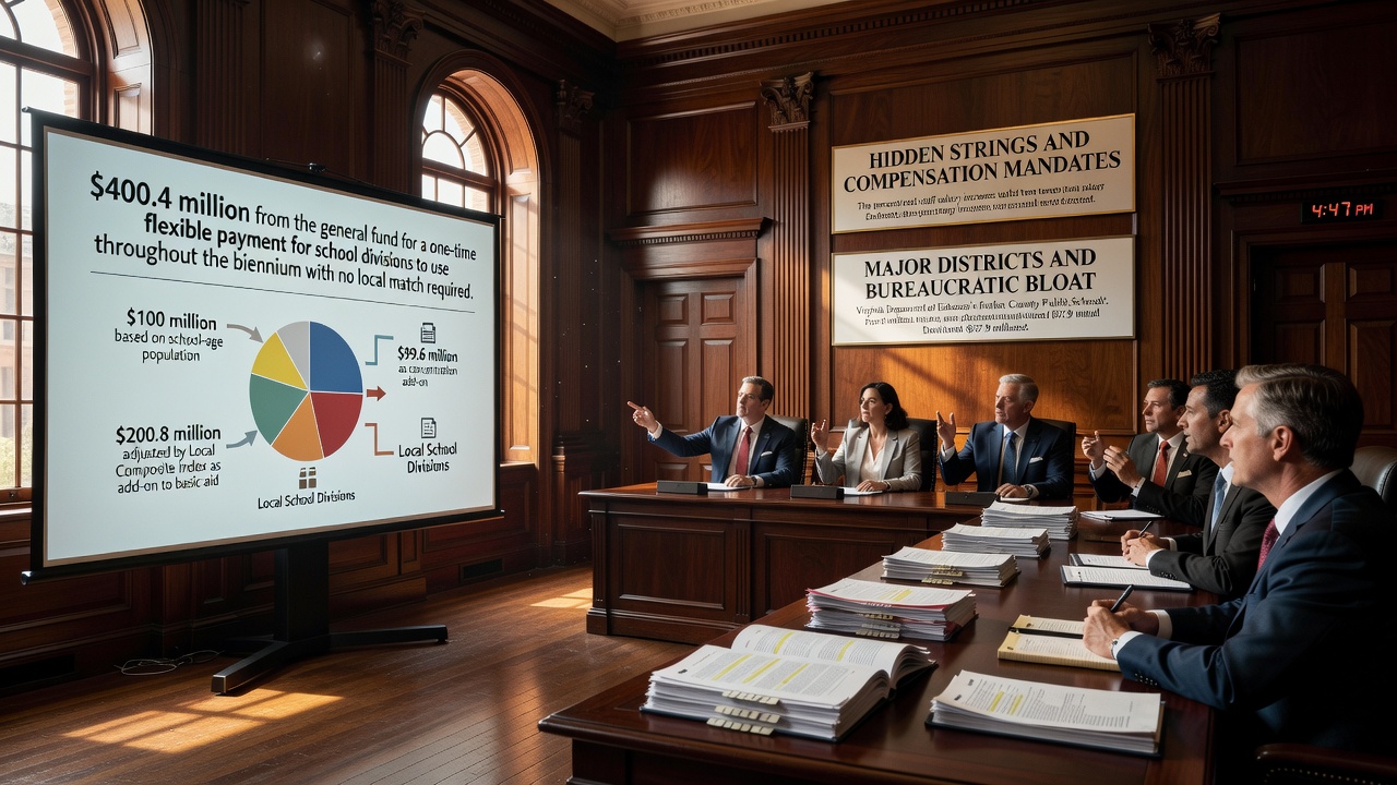 Virginia’s $400 Million Blank Check: How Flexible School Funding Threatens Fiscal Responsibility