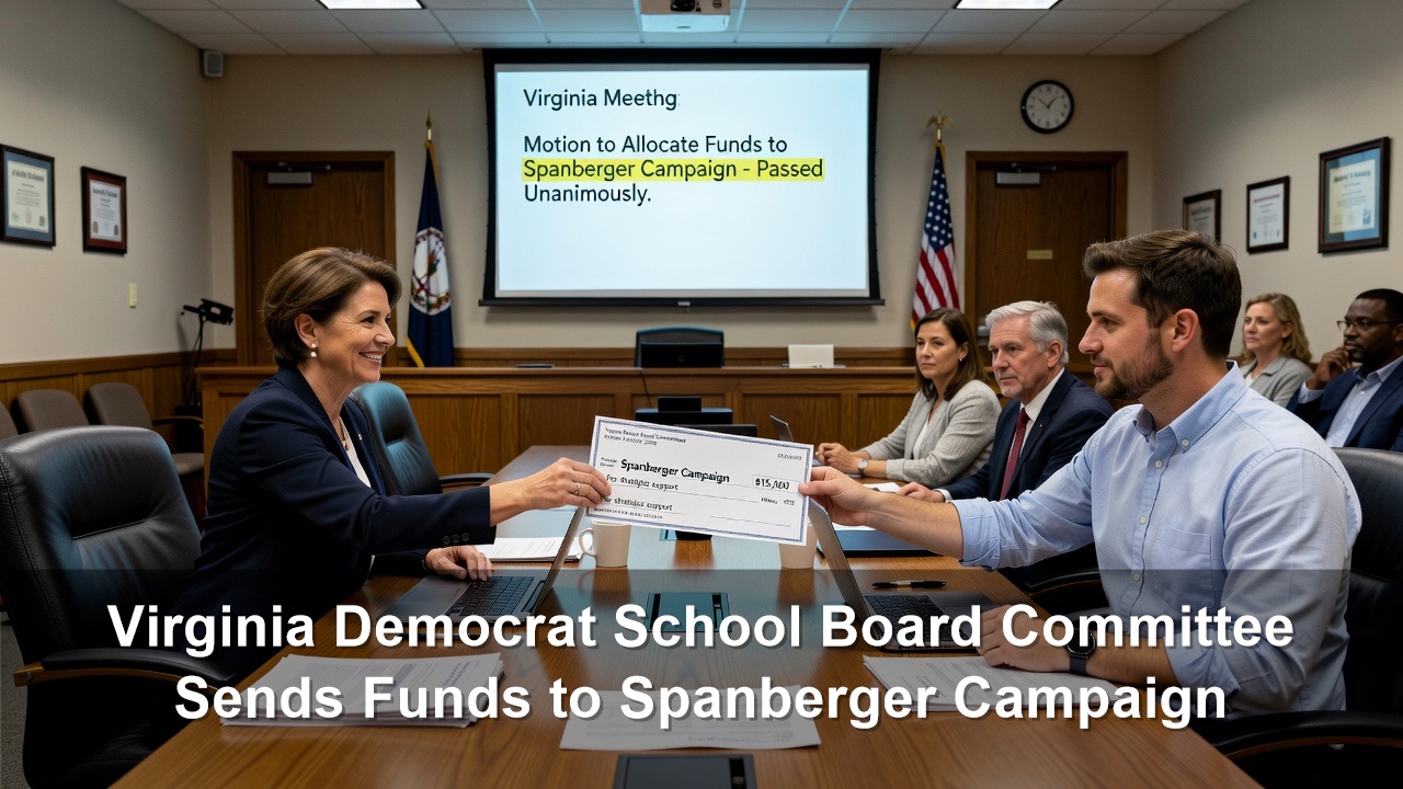 Virginia Democrat School Board member Zuraya Tapia-Hadley Sends Funds to Spanberger Campaign