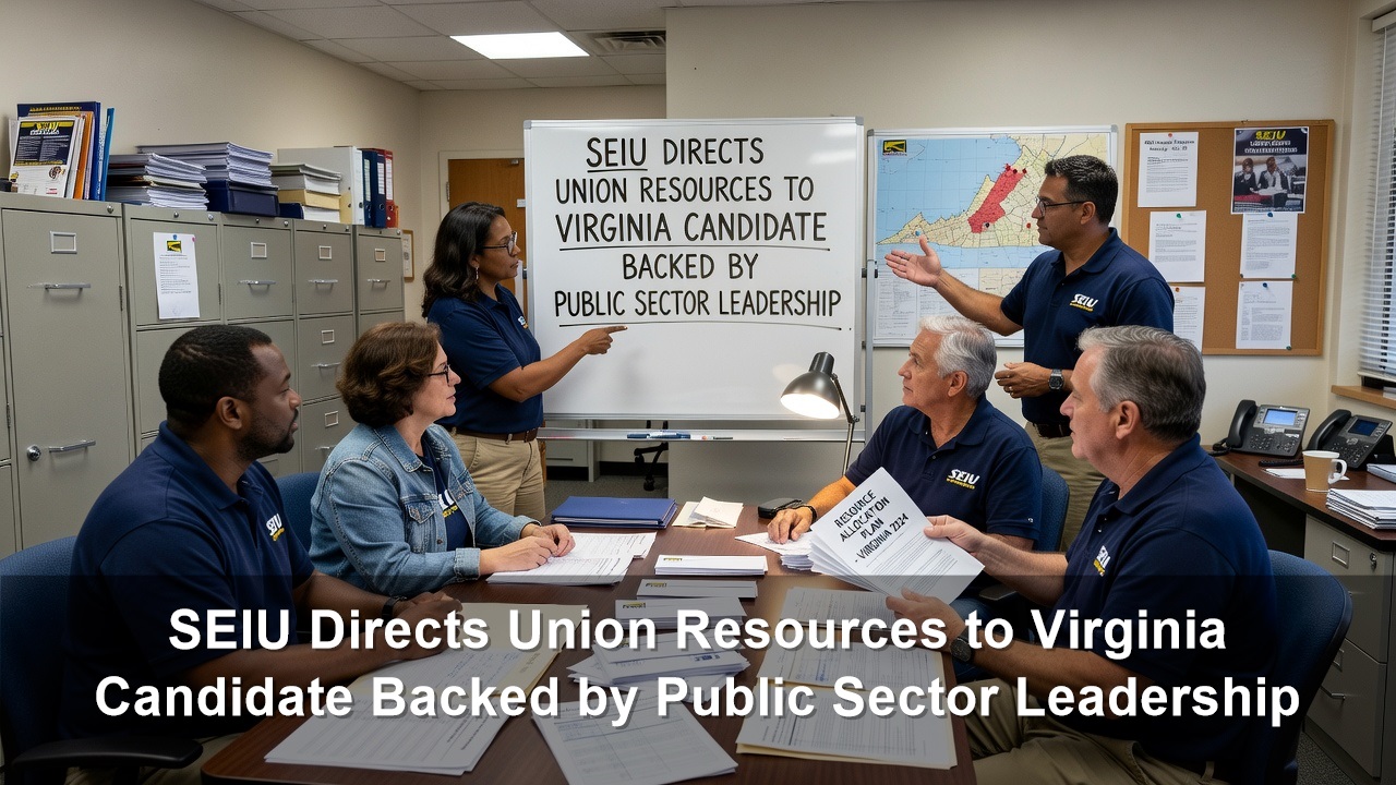 SEIU Union Pays Maria Jose Padmore for the Fairfax City Council Seat