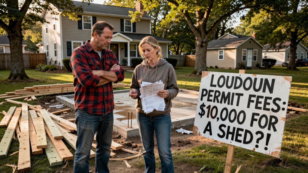 Excessive Regulations Burden Loudoun Homeowners with Skyrocketing Shed Permit Costs