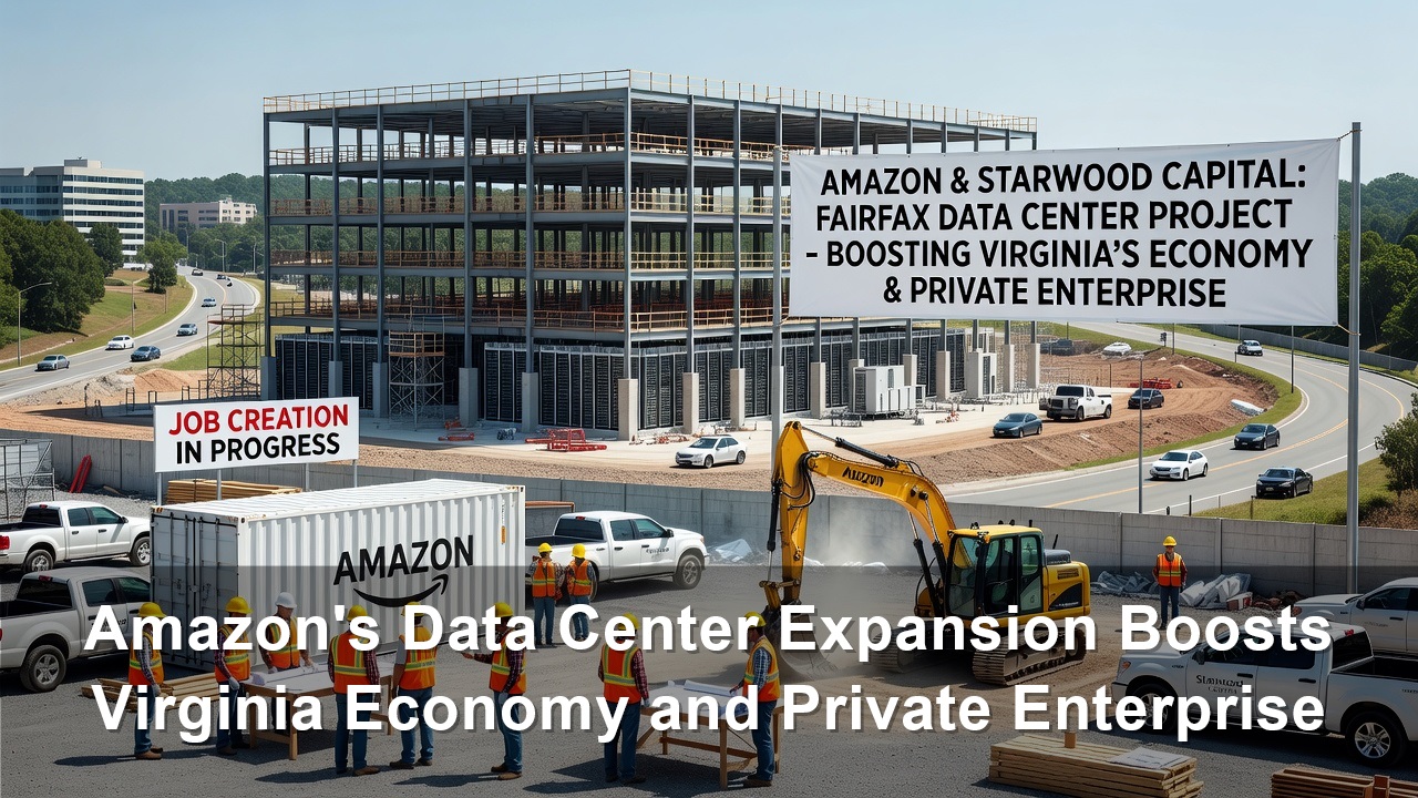 Amazon’s Data Center Expansion Boosts Virginia Economy and Private Enterprise