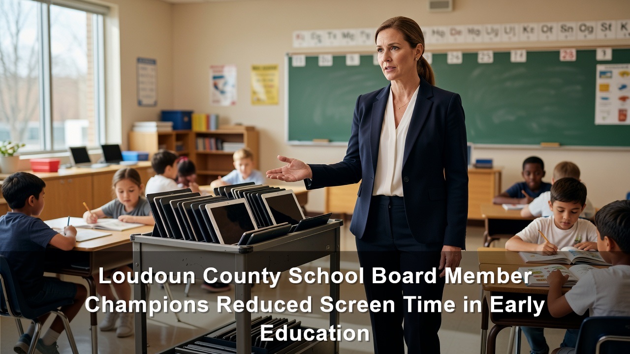 Loudoun County School Board Member Lauren Shernoff Champions Reduced Screen Time in Early Education