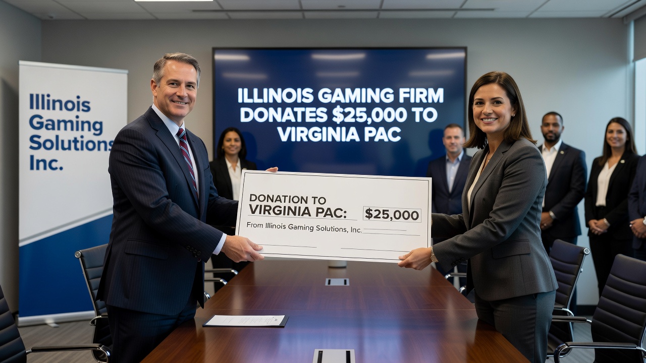 Illinois Gaming Firm Donates $25,000 to Virginia PAC