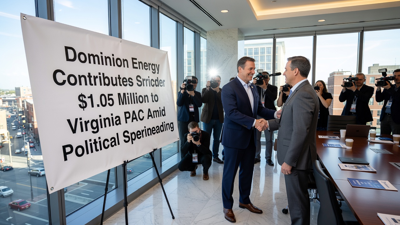 Dominion Energy Contributes $1.05 Million to Virginia PAC Amid Broader Political Spending