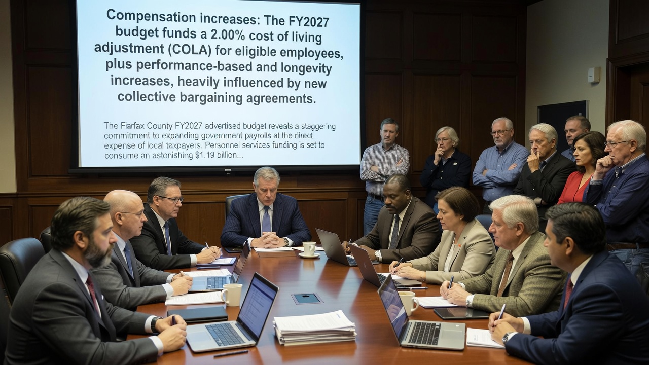 Fairfax County FY2027 Budget Prioritizes Union Demands and Bureaucracy Over Taxpayer Relief