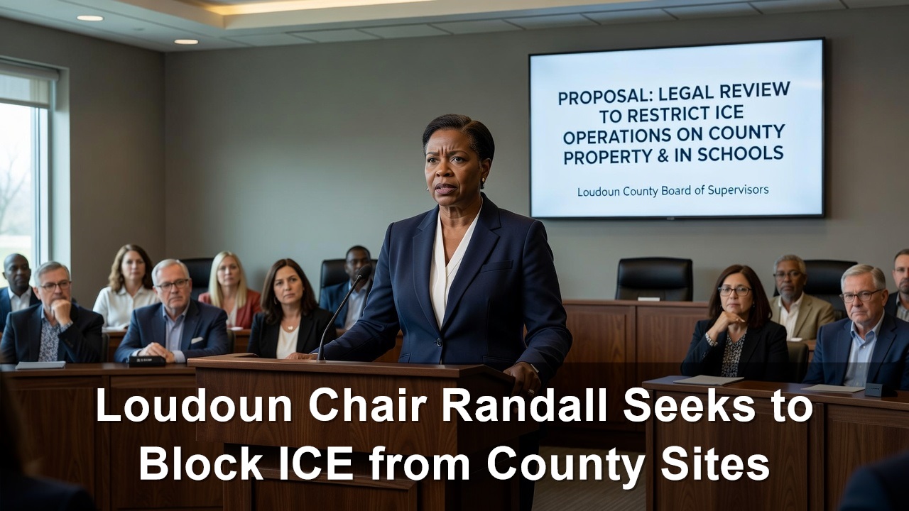 Loudoun Chair Phyllis Randall Seeks to Block ICE from County Sites