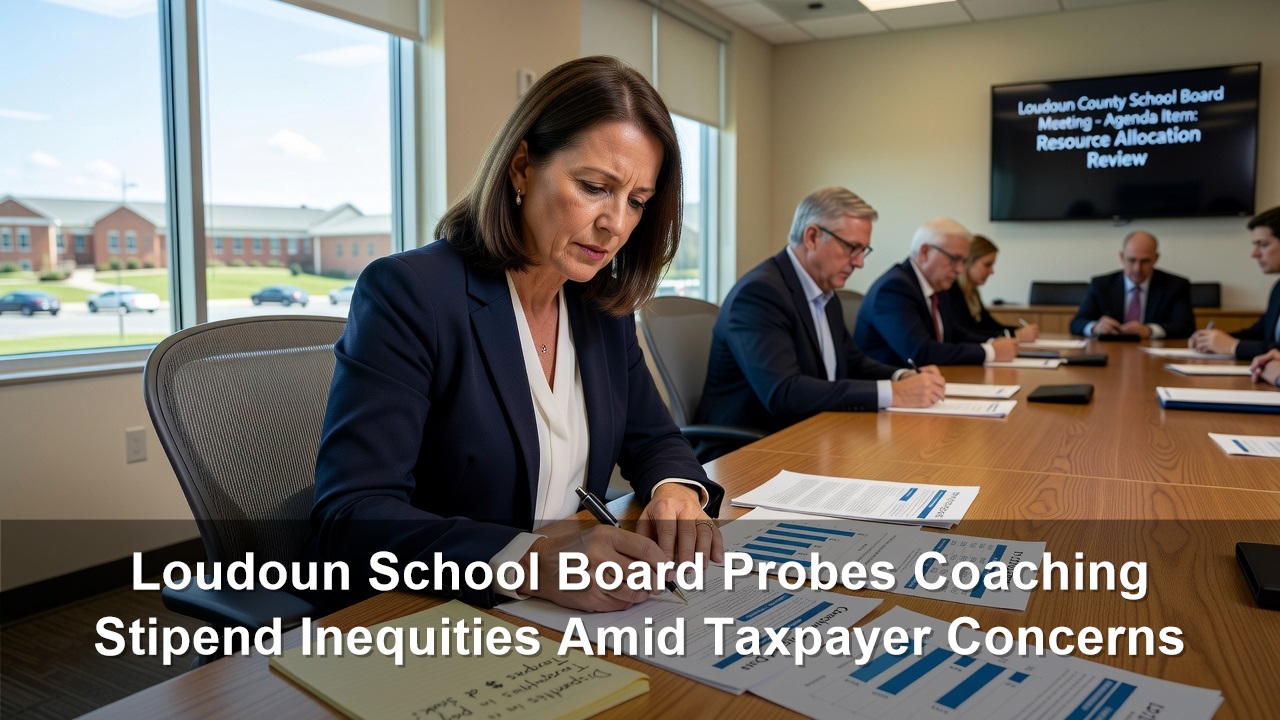 Loudoun School Board Probes Coaching Stipend Inequities Amid Taxpayer Concerns