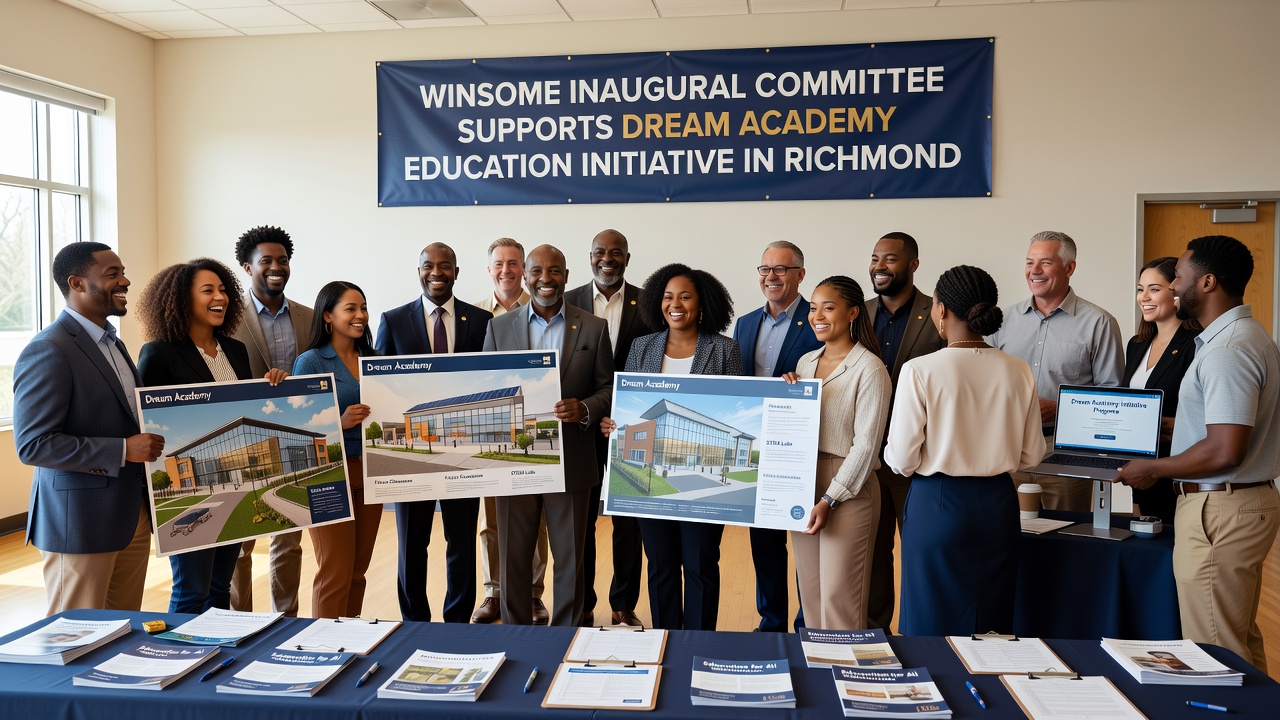 Winsome Inaugural Committee Supports Dream Academy Education Initiative in Richmond