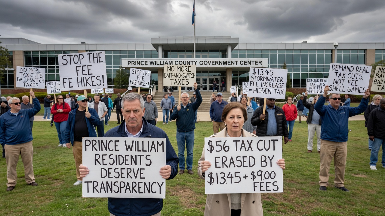 Prince William County’s Deceptive Budget: Tax Cuts Erased by Skyrocketing Municipal Fees