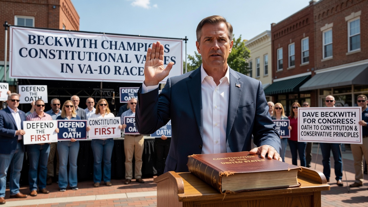 Dave Beckwith Champions Constitutional Values in VA-10 Race