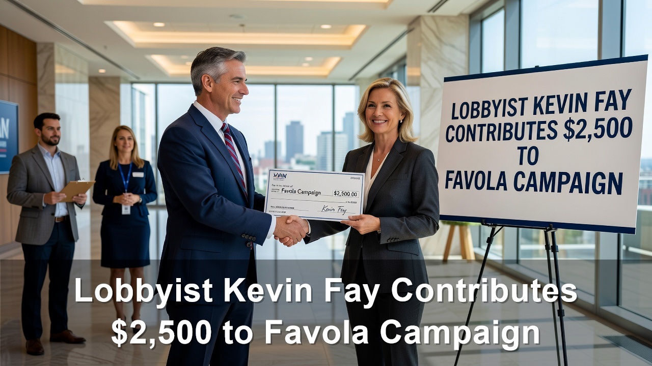 Lobbyist Kevin Fay Contributes $2,500 to Barbara Favola Campaign