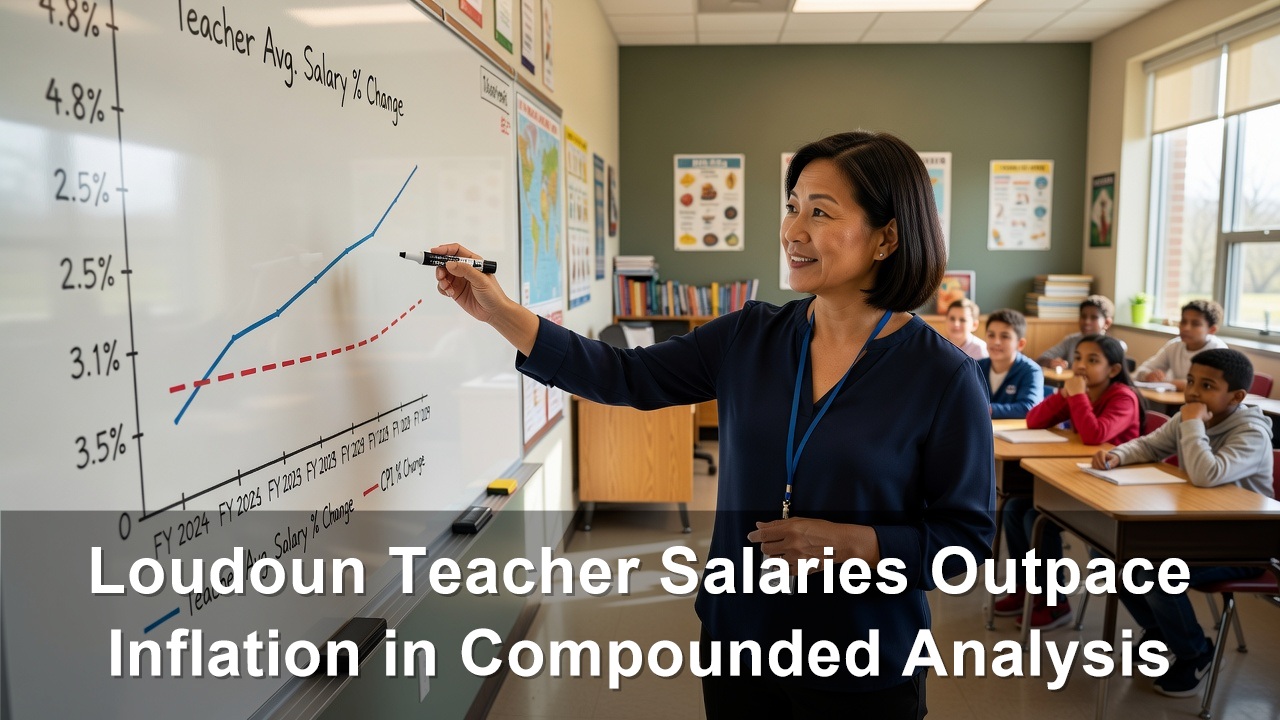 Loudoun Teacher Salaries Outpace Inflation in Compounded Analysis